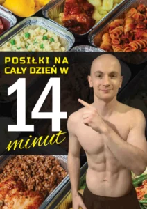 Okładka bonusu programu 90 dniowy spalacz tłuszczu "Posiłki na cały dzień w 14dni"