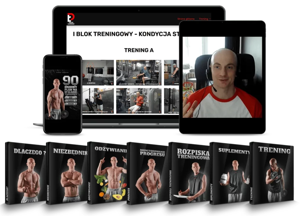 wizualne przedstawienie jak wygada program 90 dniowy spalacz tłuszczu - wszystko co wchodzi w skład programu